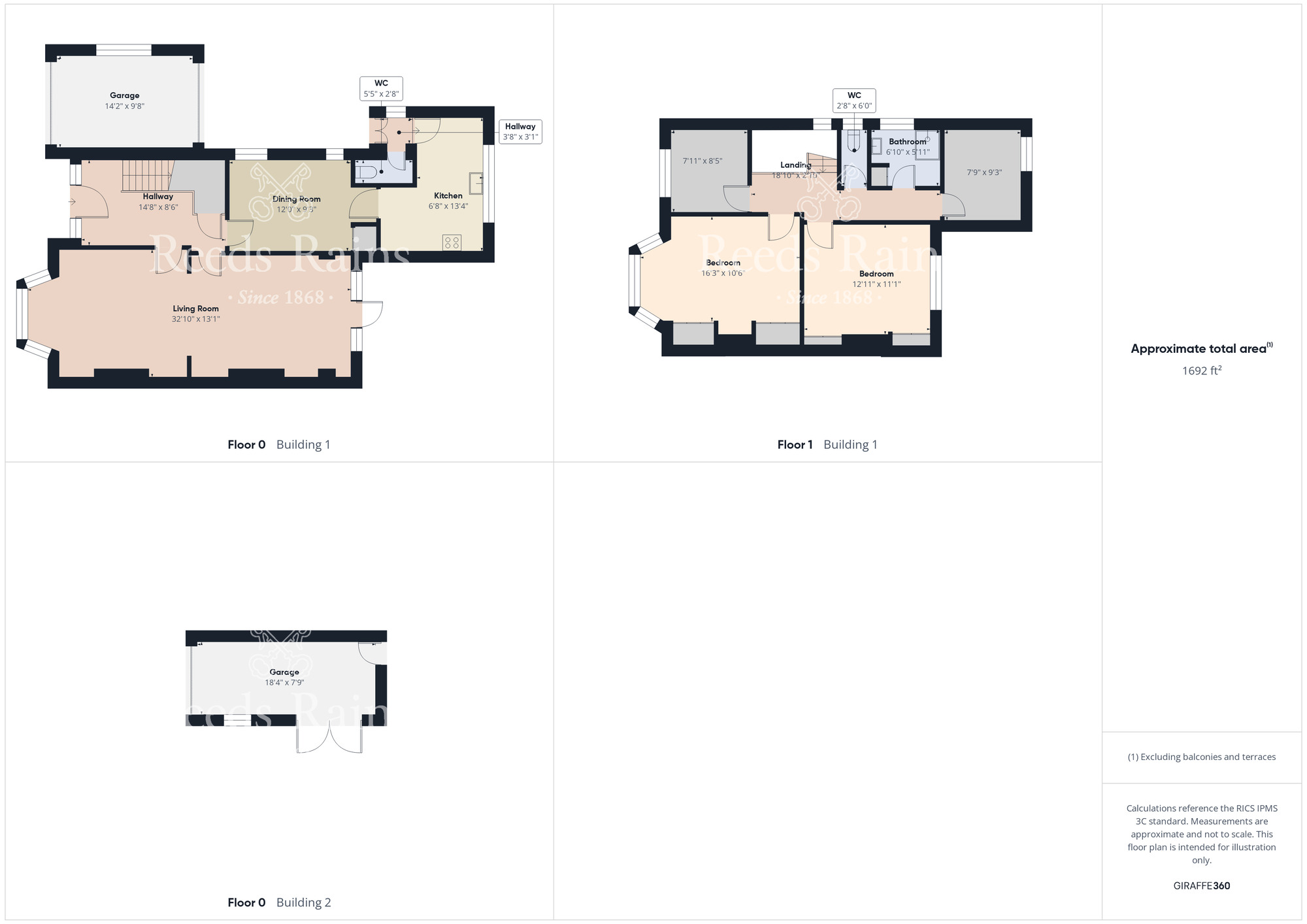 Floorplan of 4 bedroom Semi Detached House for sale, Oxbridge Avenue, Stockton-on-Tees, Durham, TS18