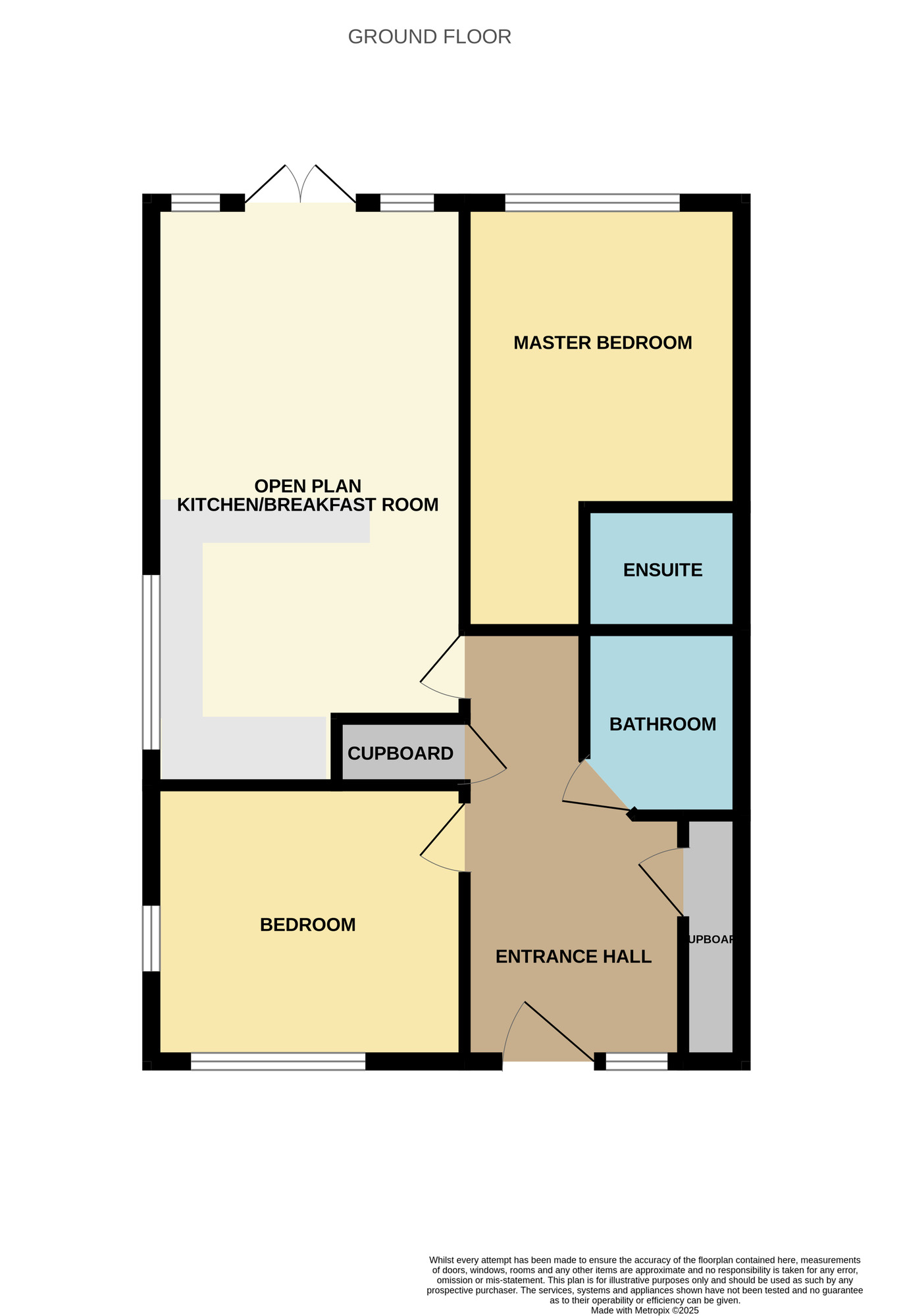 Floorplan of 2 bedroom  Flat for sale, Willow Sage Court, Stockton-on-Tees, Durham, TS18