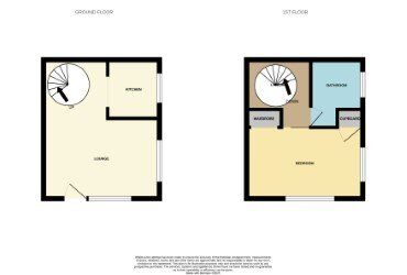 Floorplan of 1 bedroom Mid Terrace House for sale, Beccles Close, Stockton-on-Tees, Durham, TS19