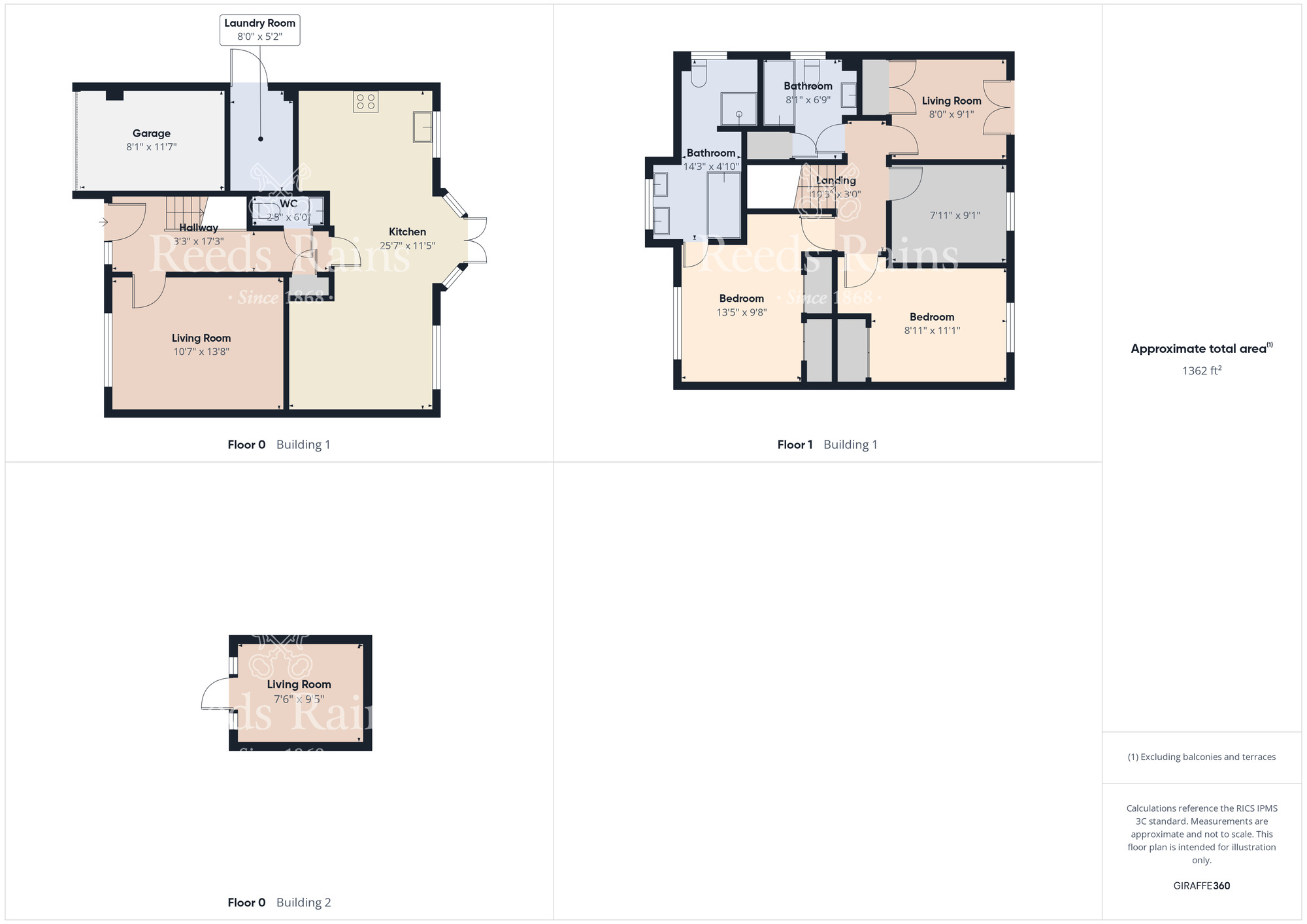 Floorplan of 4 bedroom Detached House for sale, Teasel Court, Stockton-on-Tees, Durham, TS19