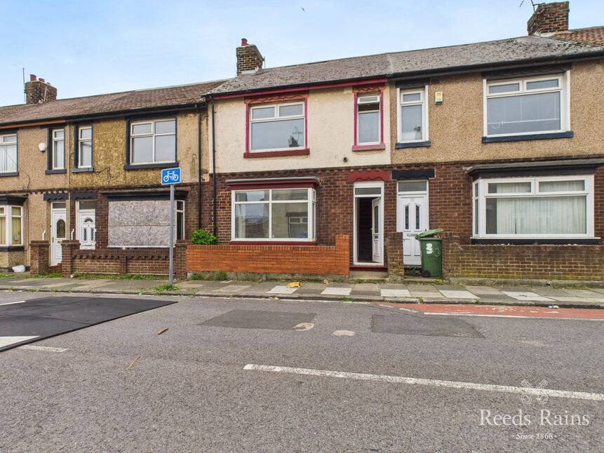 Main image of 3 bedroom Mid Terrace House for sale, Windermere Road, Hartlepool, Durham, TS25