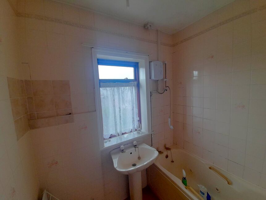 Bathroom and separate Wc
