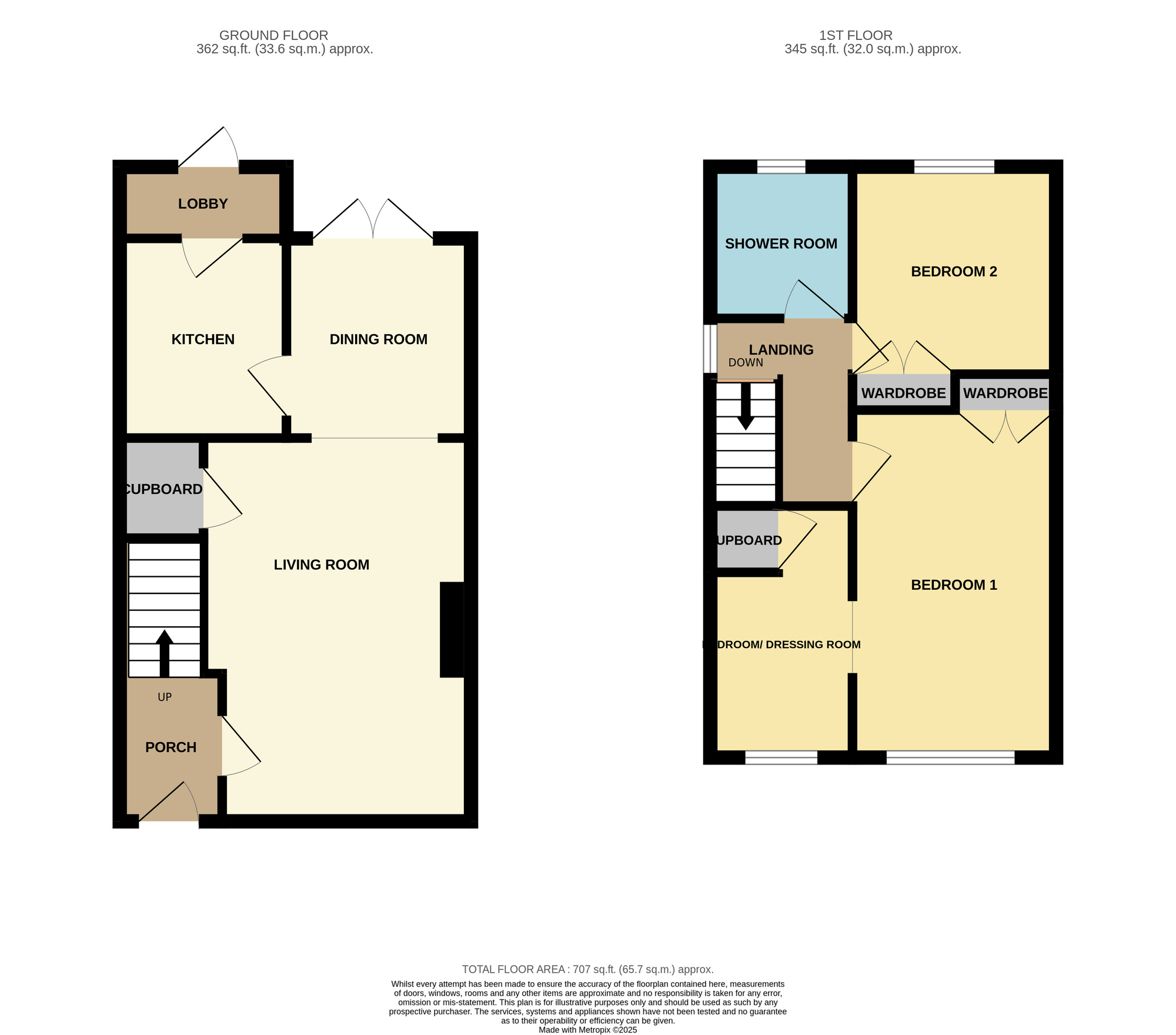 Floorplan of 3 bedroom Semi Detached House for sale, Surbiton Road, Stockton-on-Tees, Durham, TS19