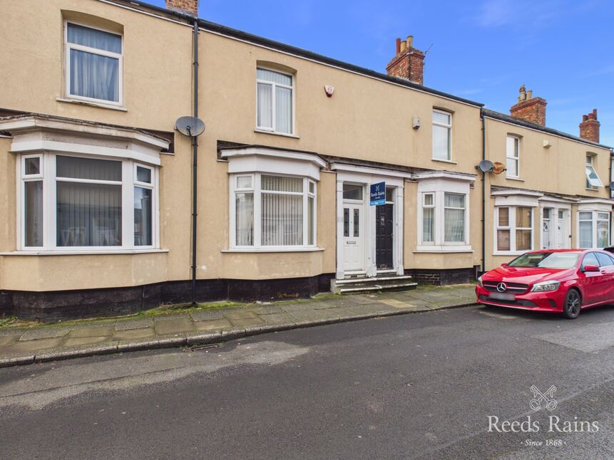 Main image of 2 bedroom Mid Terrace House for sale, Castlereagh Road, Stockton-on-Tees, Durham, TS19