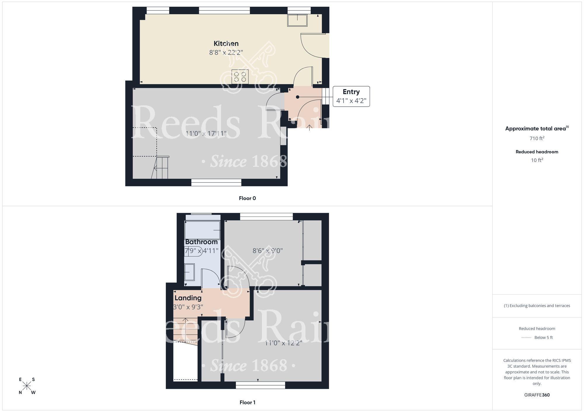 Floorplan of 2 bedroom Semi Detached House for sale, Thorpe Road, Carlton, Durham, TS21