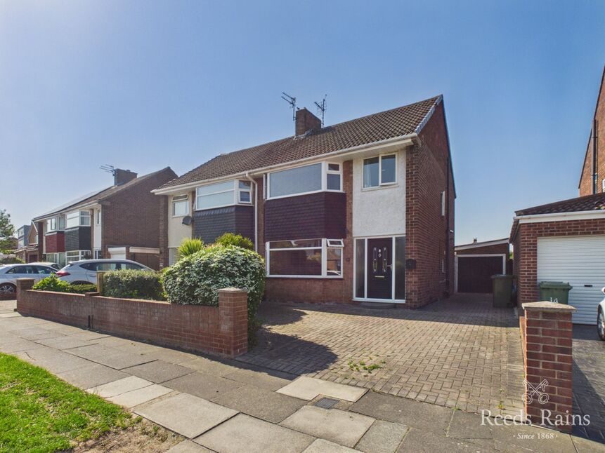 Main image of 3 bedroom Semi Detached House for sale, Wellburn Road, Stockton-on-Tees, Durham, TS19