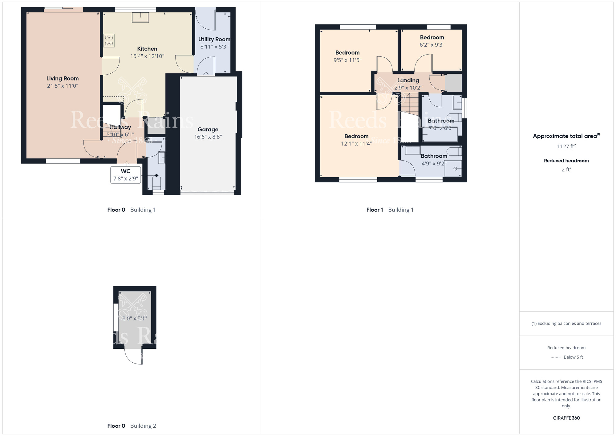 Floorplan of 3 bedroom Detached House for sale, Leonard Ropner Drive, Stockton-on-Tees, Durham, TS19