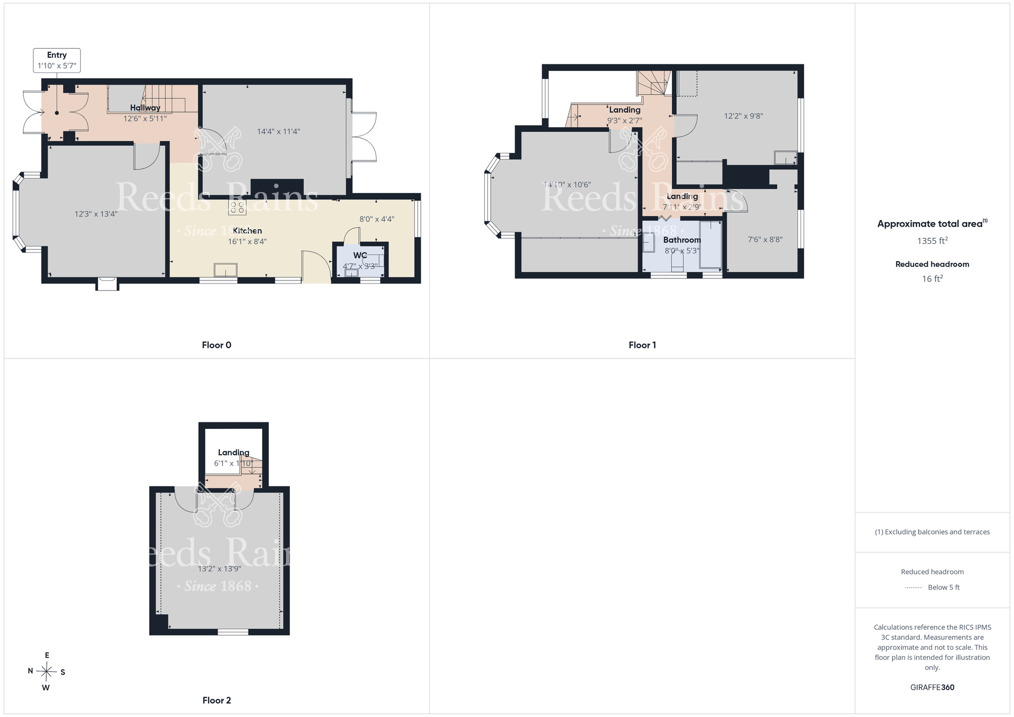Floorplan of 4 bedroom Semi Detached House for sale, Darlington Road, Stockton-on-Tees, Durham, TS18