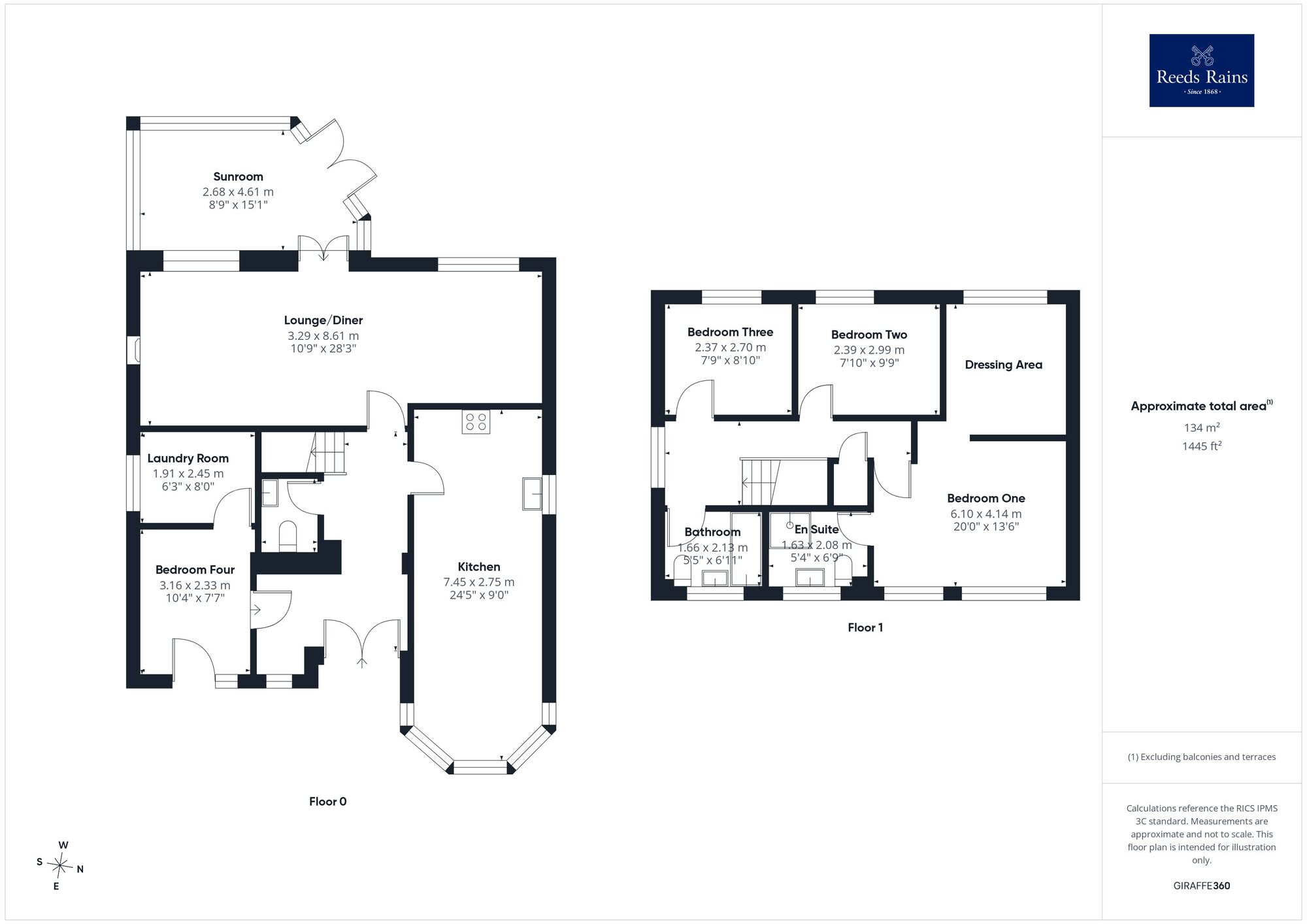 Floorplan of 4 bedroom Detached House for sale, Woodfield Park, Walton, West Yorkshire, WF2