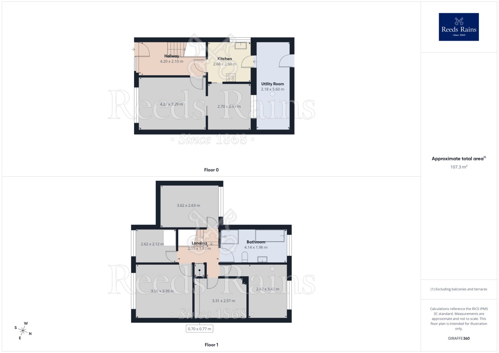 Floorplan of 5 bedroom Detached House for sale, Mountbatten Avenue, Sandal, West Yorkshire, WF2