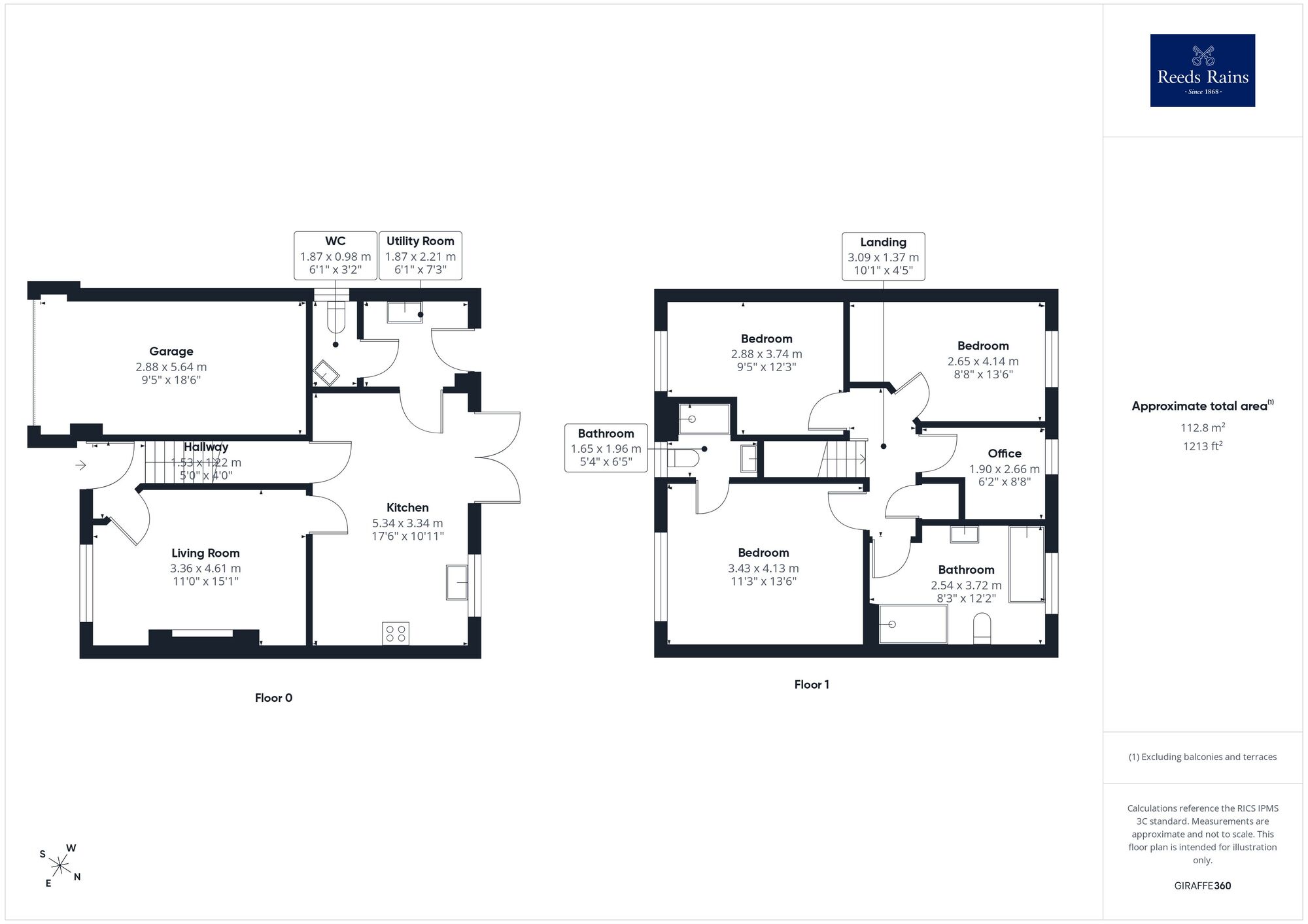 Floorplan of 4 bedroom Detached House for sale, Windmill Fold, Crofton, West Yorkshire, WF4