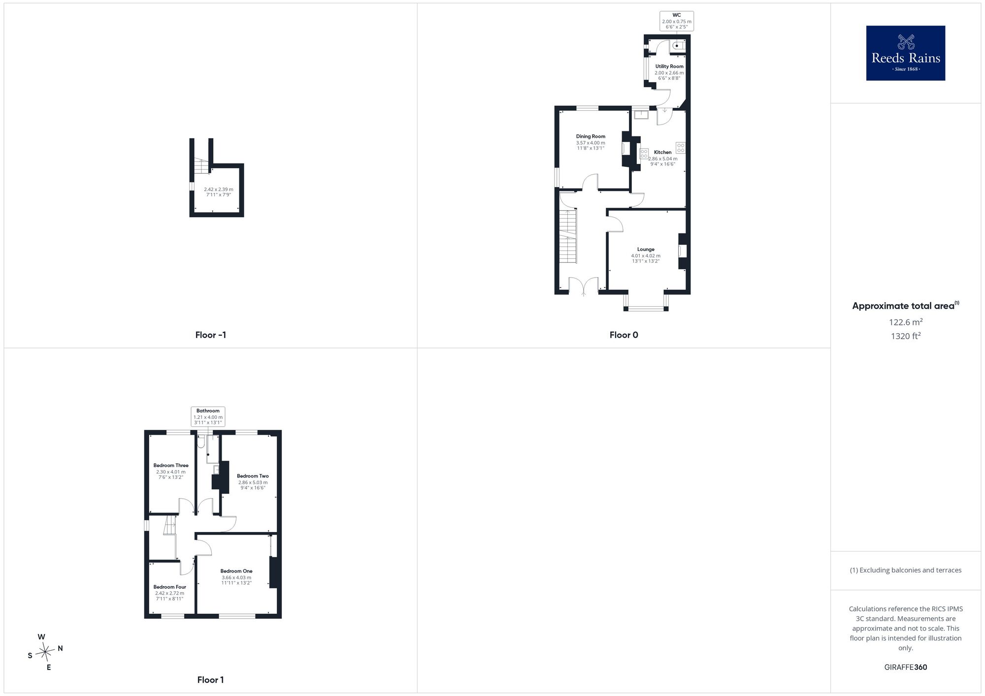 Floorplan of 4 bedroom Semi Detached House for sale, Oakenshaw Lane, Walton, West Yorkshire, WF2