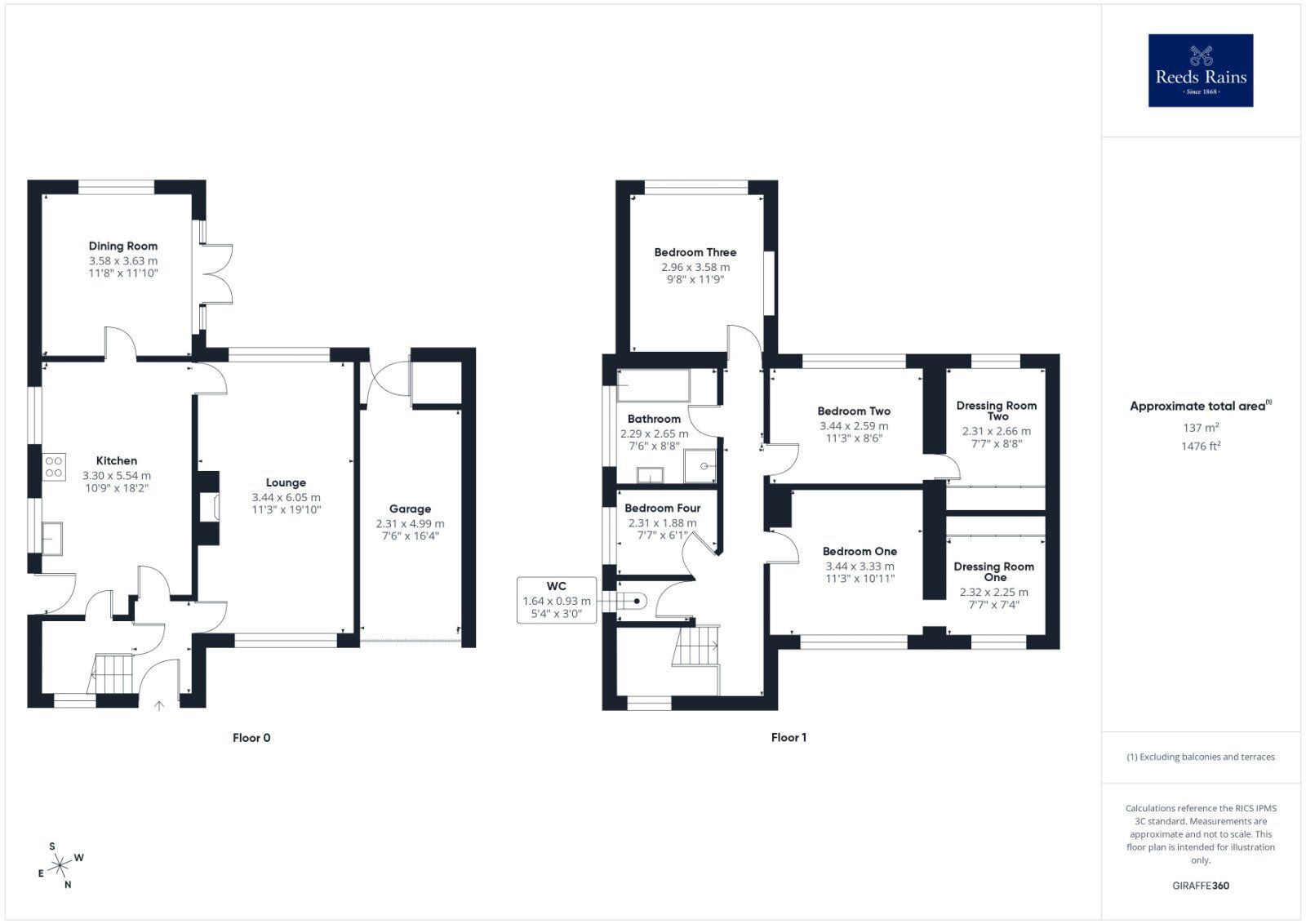 Floorplan of 4 bedroom Detached House for sale, Standbridge Lane, Wakefield, West Yorkshire, WF2