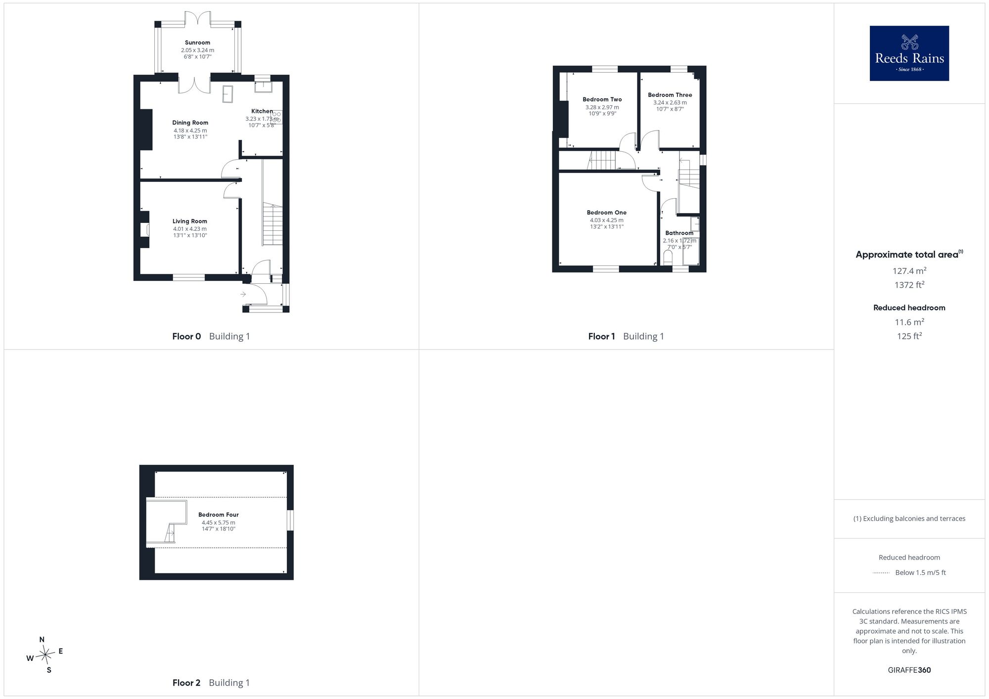 Floorplan of 4 bedroom Semi Detached House for sale, Poplar Street, Lofthouse, West Yorkshire, WF3