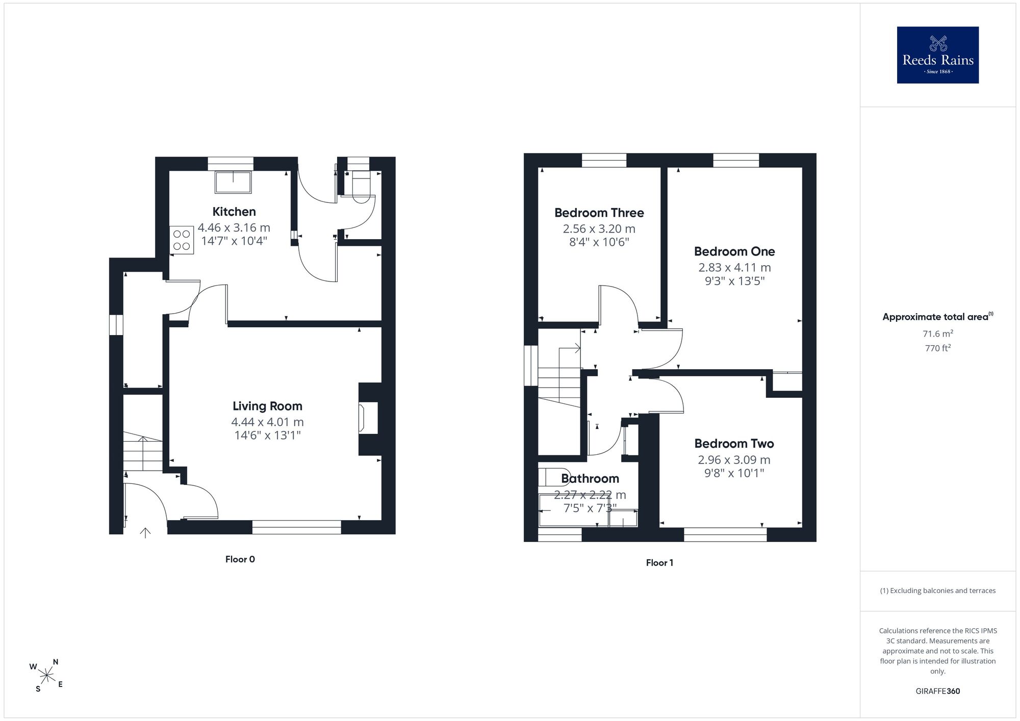 Floorplan of 3 bedroom Semi Detached House for sale, Snapethorpe Crescent, Wakefield, West Yorkshire, WF2
