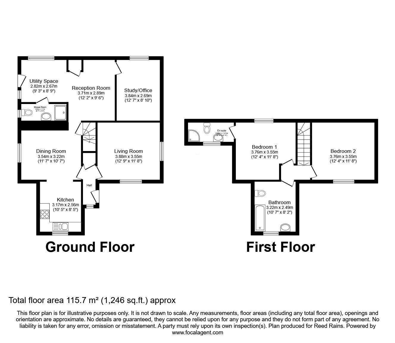 Floorplan of 2 bedroom Detached House for sale, Anfield Road, Liverpool, Merseyside, L4