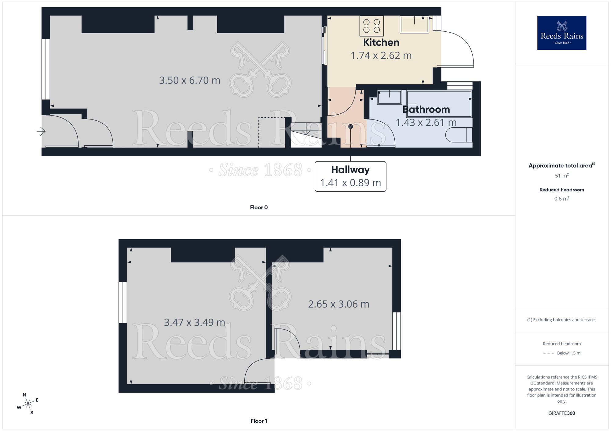 Floorplan of 2 bedroom Mid Terrace House to rent, Herrick Street, Liverpool, Merseyside, L13