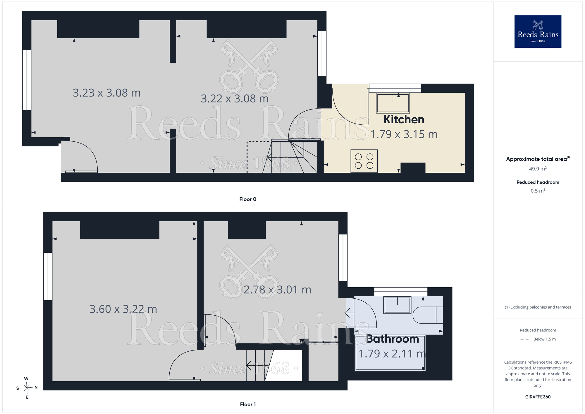 Floorplan of 2 bedroom Mid Terrace House to rent, Olton Street, Liverpool, Merseyside, L15