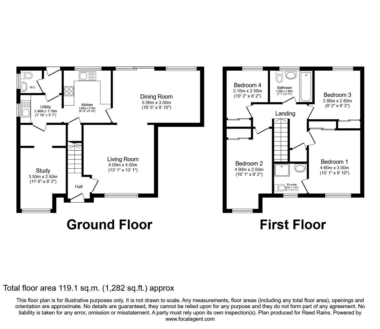 Floorplan of 4 bedroom Detached House for sale, Swift Grove, Liverpool, Merseyside, L12