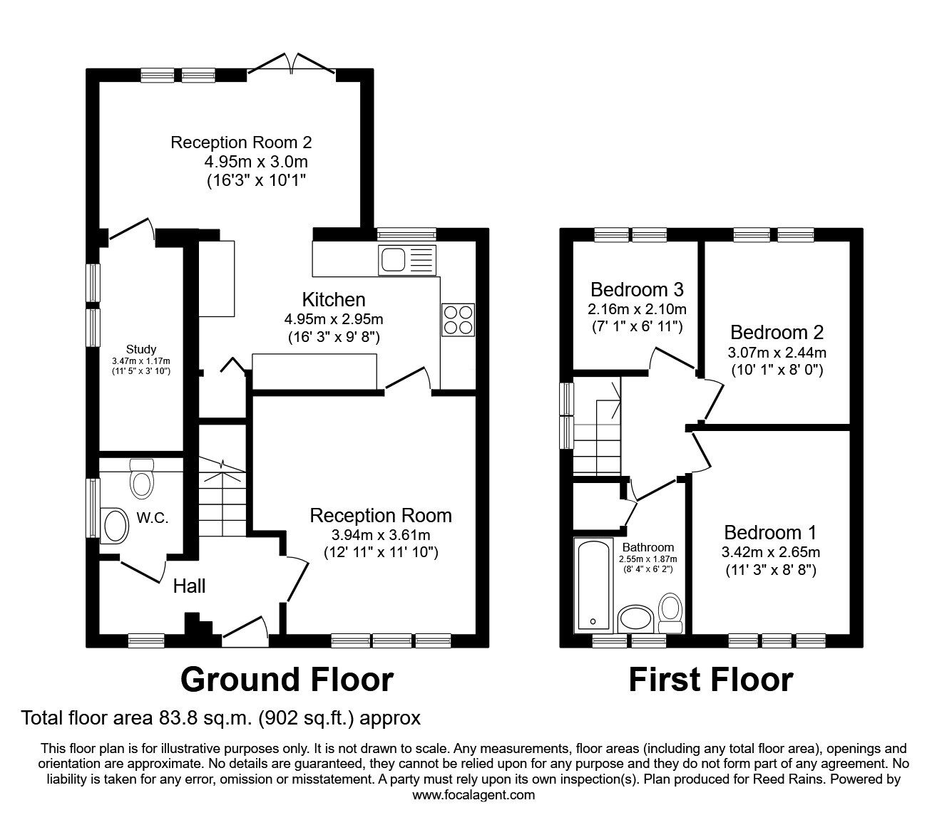 Floorplan of 3 bedroom Semi Detached House for sale, Lindisfarne Drive, Liverpool, Merseyside, L12