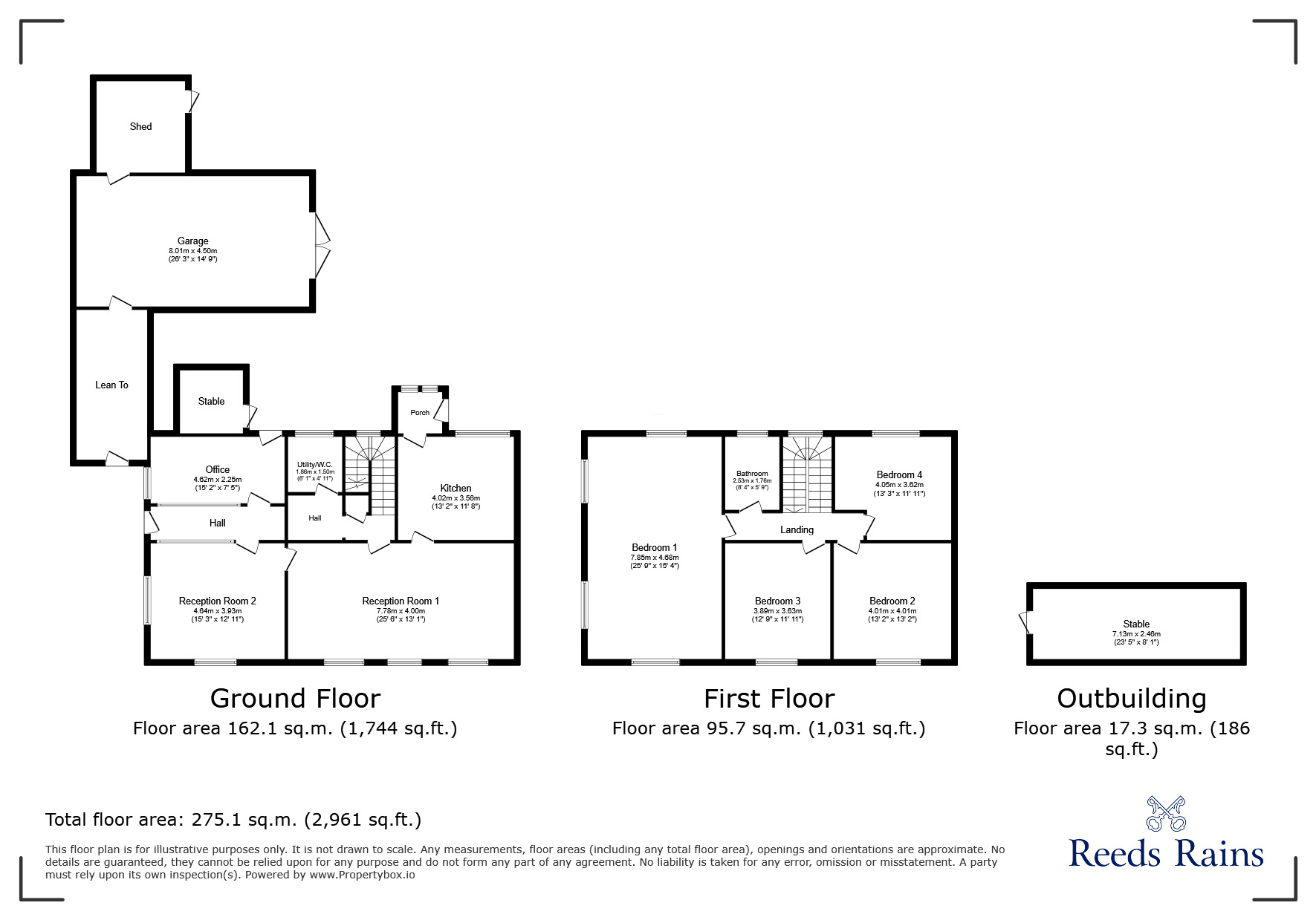Floorplan of 4 bedroom Detached House for sale, Deysbrook Lane, Liverpool, Merseyside, L12