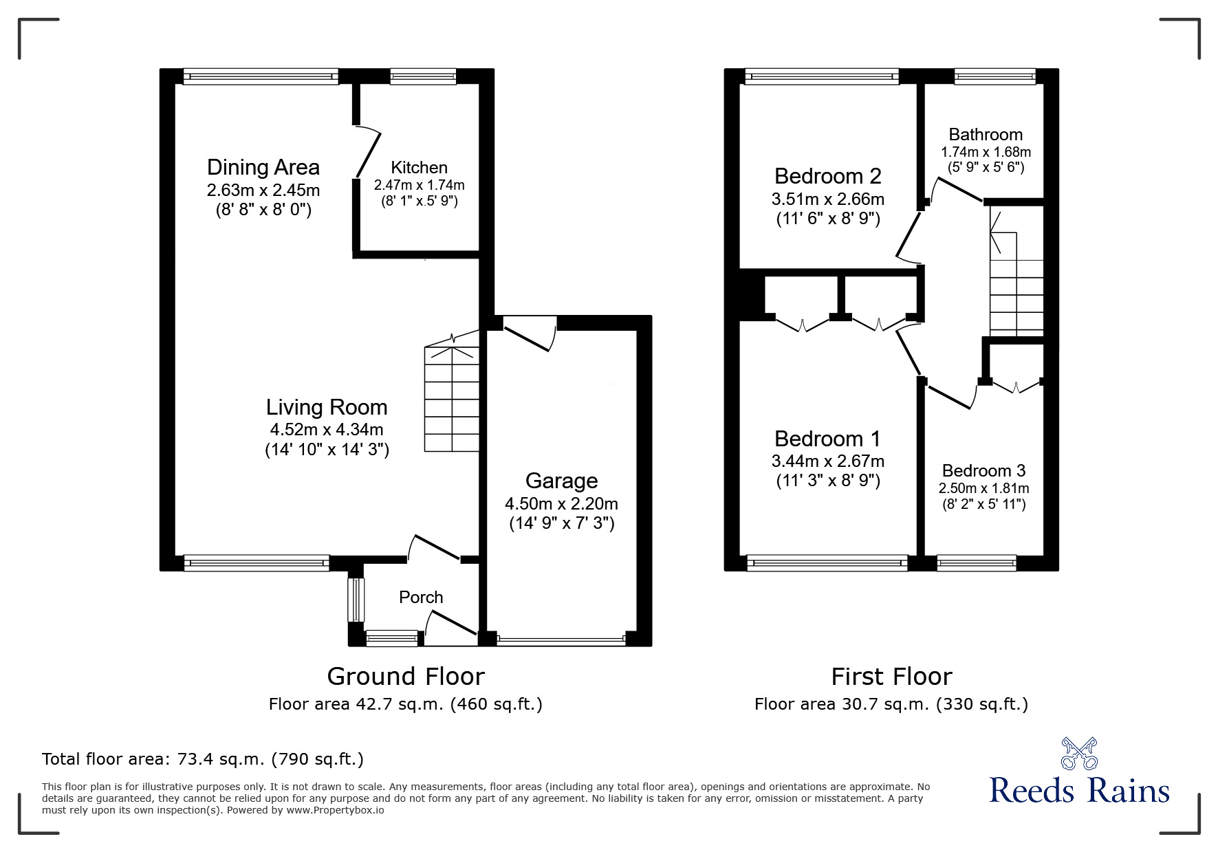 Floorplan of 3 bedroom Semi Detached House for sale, Keybank Road, Liverpool, Merseyside, L12