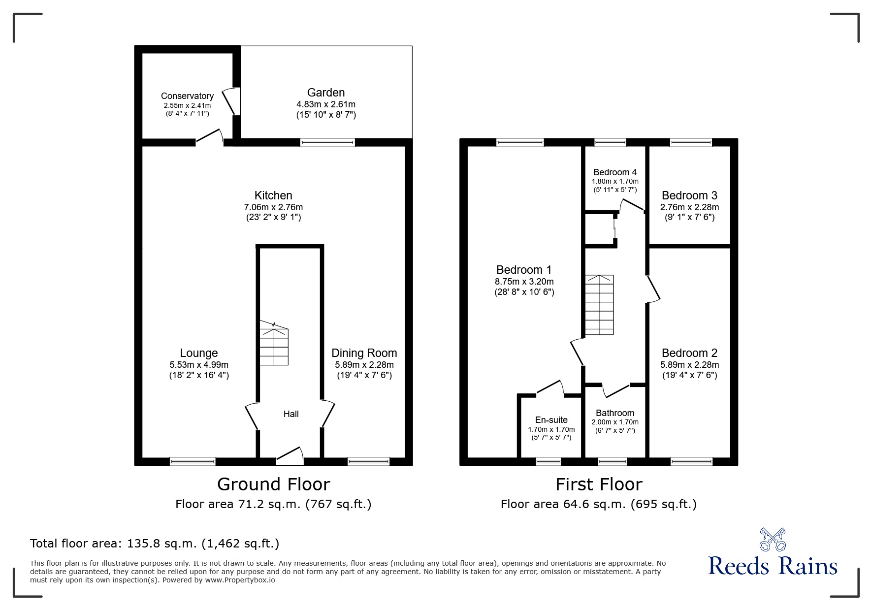 Floorplan of 4 bedroom  House to rent, St. Vincents Close, Liverpool, Merseyside, L12