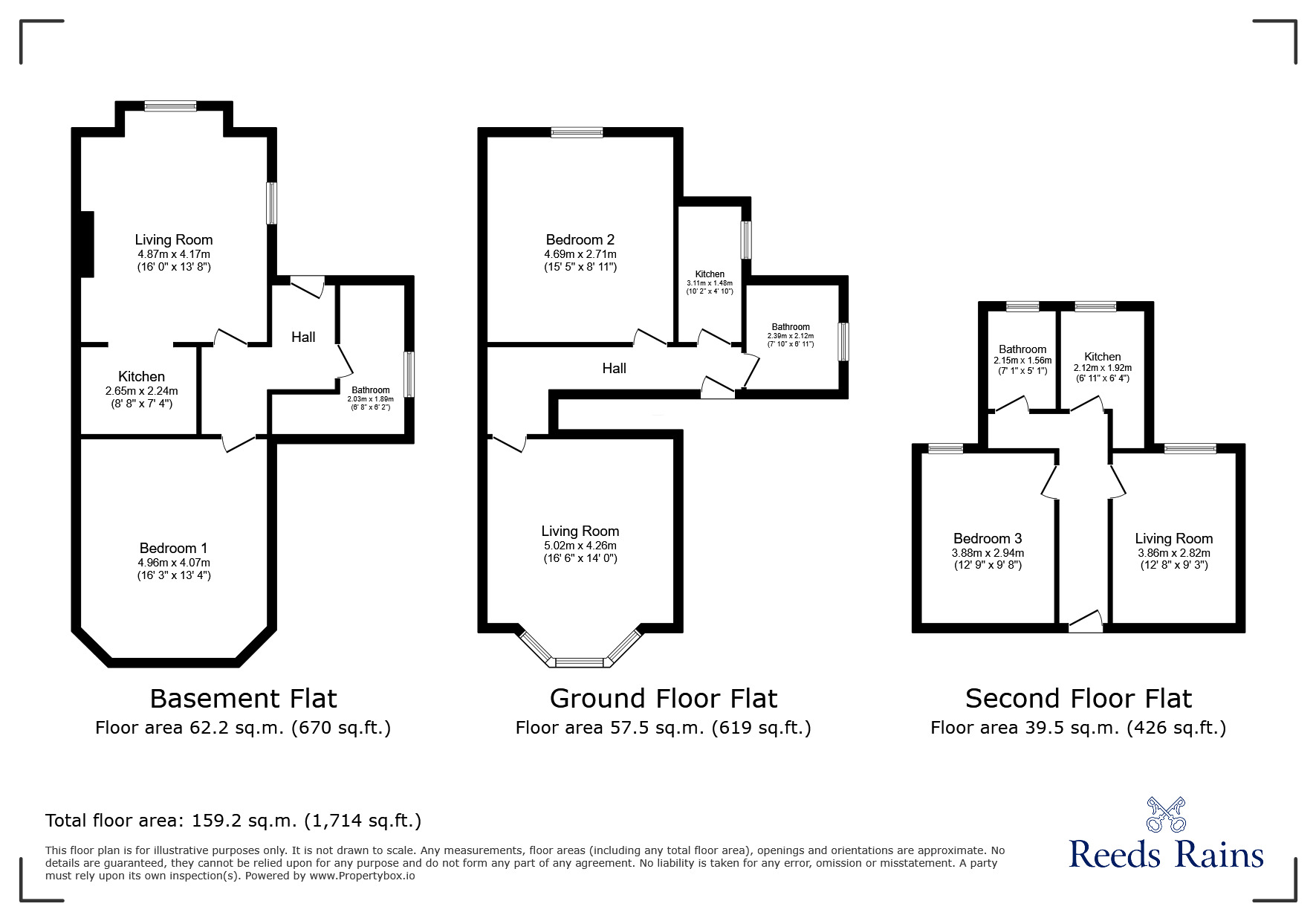 Floorplan of 4 bedroom Mid Terrace House for sale, Walton Park, Liverpool, Merseyside, L9
