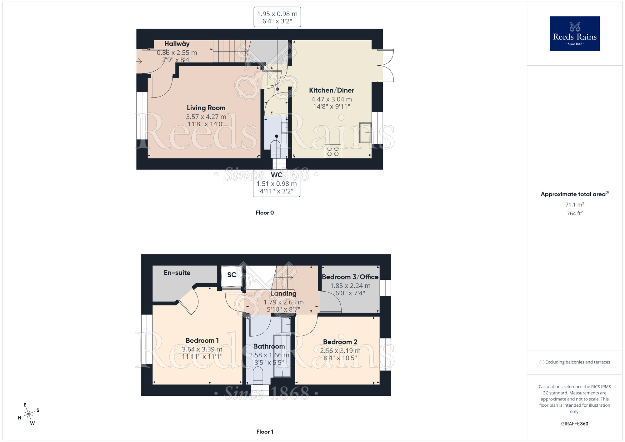 Floorplan of 3 bedroom Semi Detached House for sale, Brookdale Grove, Liverpool, Merseyside, L14