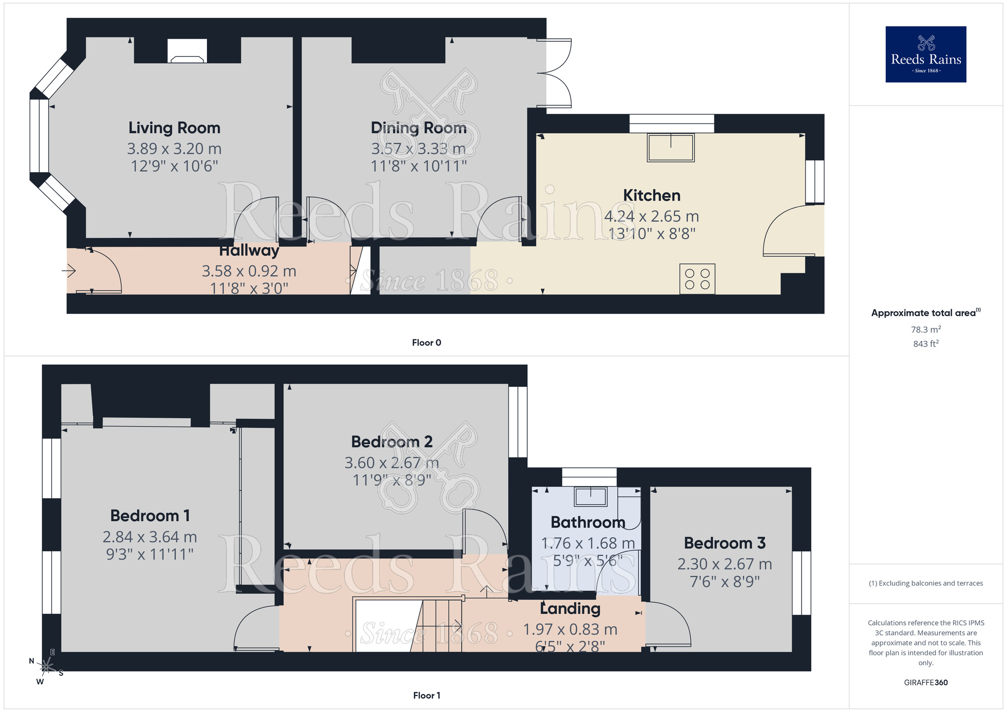 Floorplan of 3 bedroom Mid Terrace House for sale, Hartington Road, West Derby, Merseyside, L12