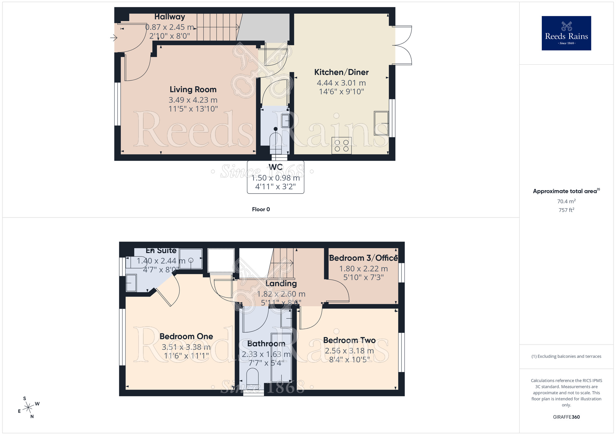 Floorplan of 3 bedroom Semi Detached House for sale, Sleaford Road, Liverpool, Merseyside, L14