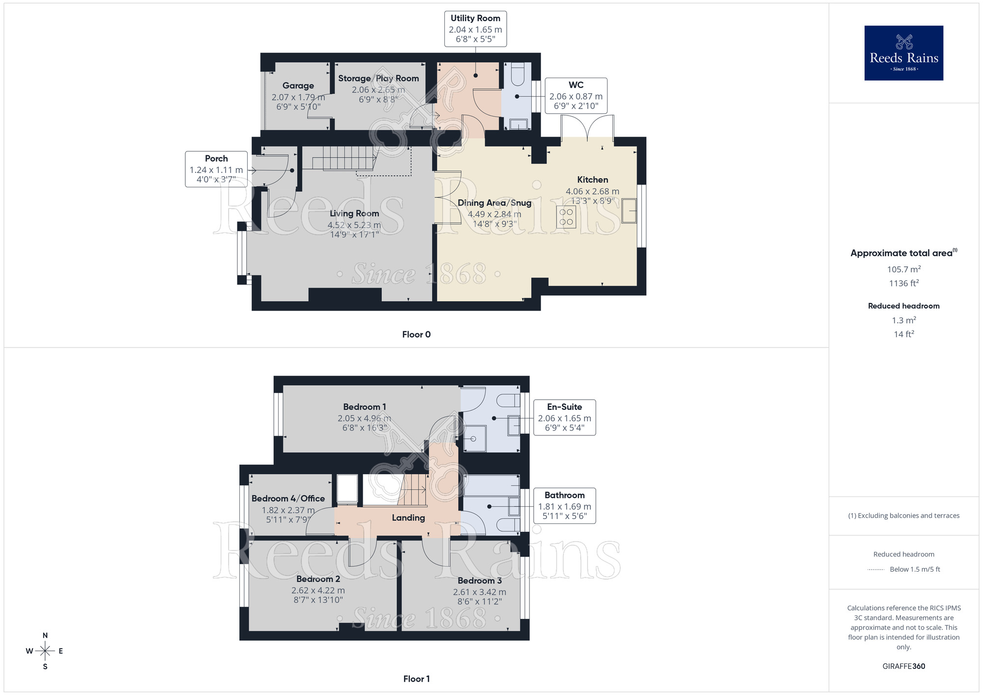 Floorplan of 4 bedroom Semi Detached House for sale, Abbeyfield Drive, Liverpool, Merseyside, L12