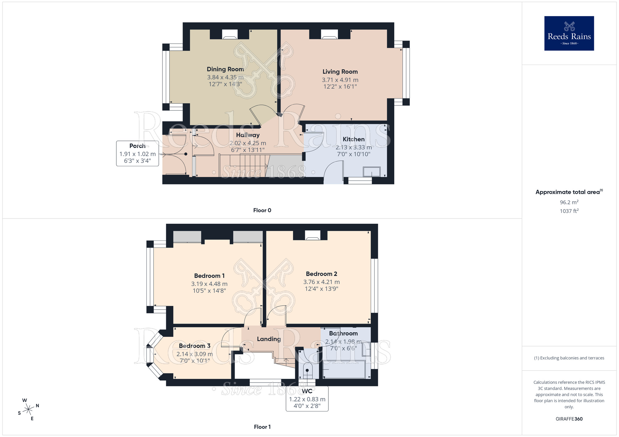 Floorplan of 3 bedroom Semi Detached House for sale, Hilda Road, Liverpool, Merseyside, L12