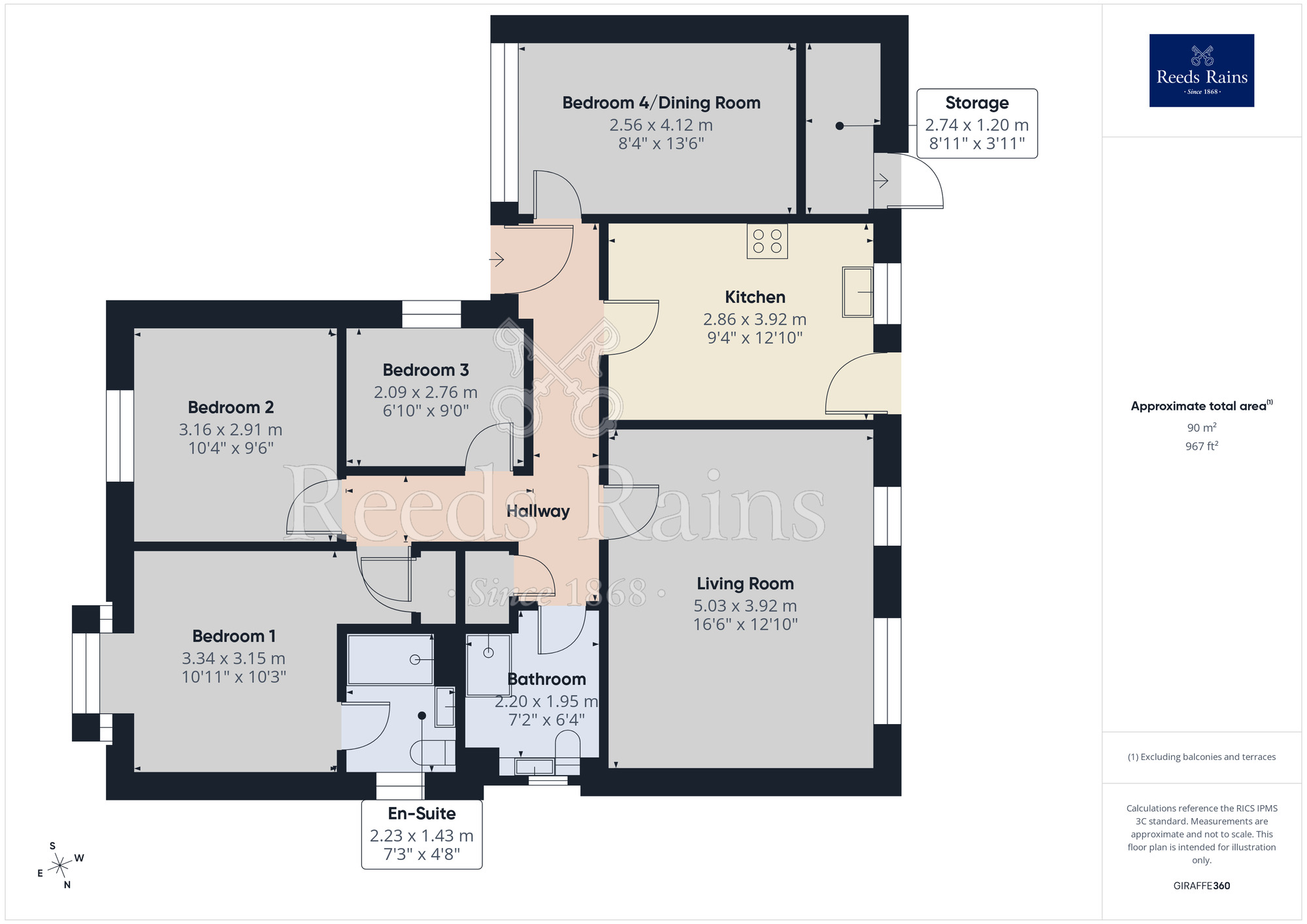 Floorplan of 4 bedroom Detached Bungalow for sale, Carrville Way, Liverpool, Merseyside, L12
