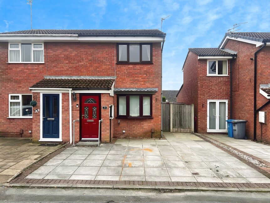 Main image of 2 bedroom Semi Detached House for sale, Newsham Close, Widnes, Cheshire, WA8