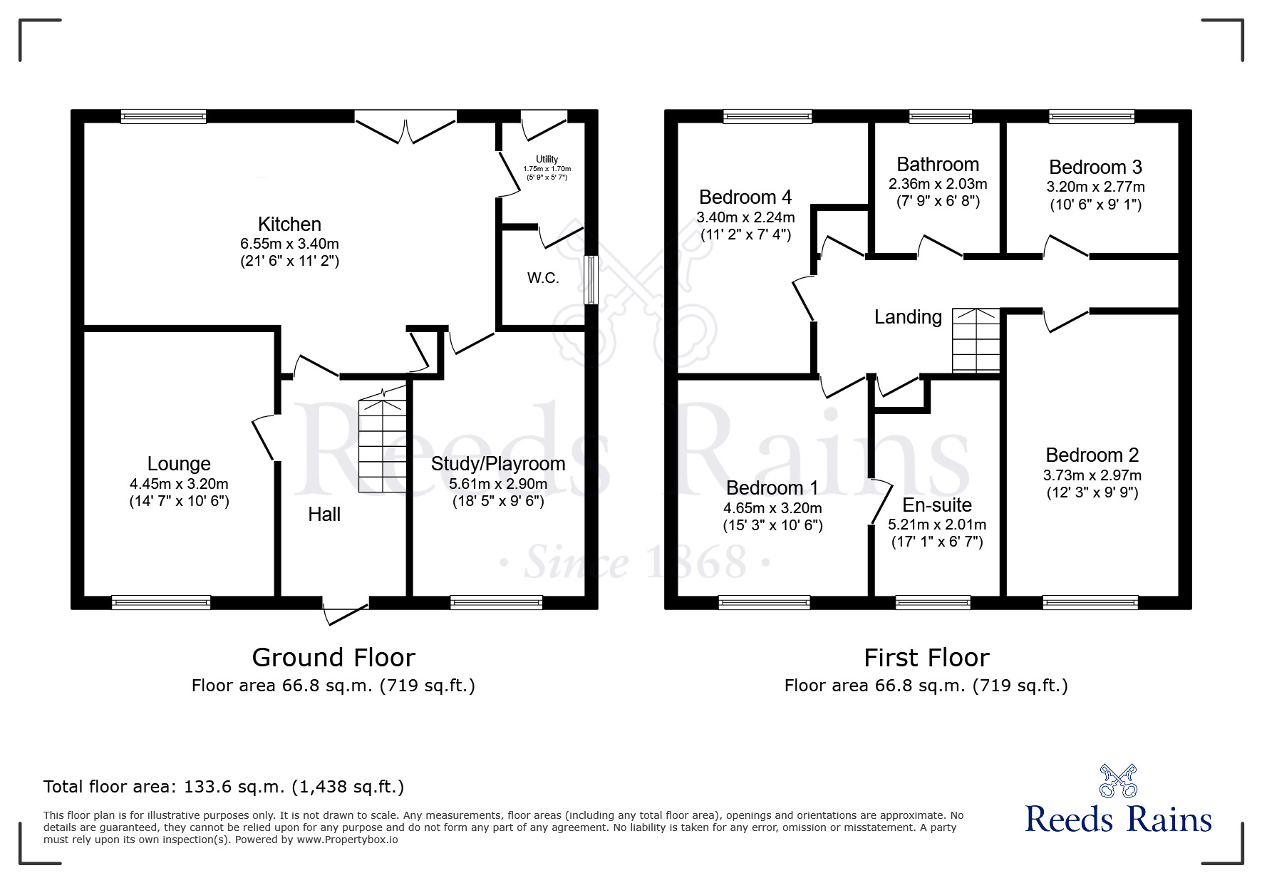 Floorplan of 4 bedroom Detached House to rent, Dorothea Crescent, Widnes, Cheshire, WA8