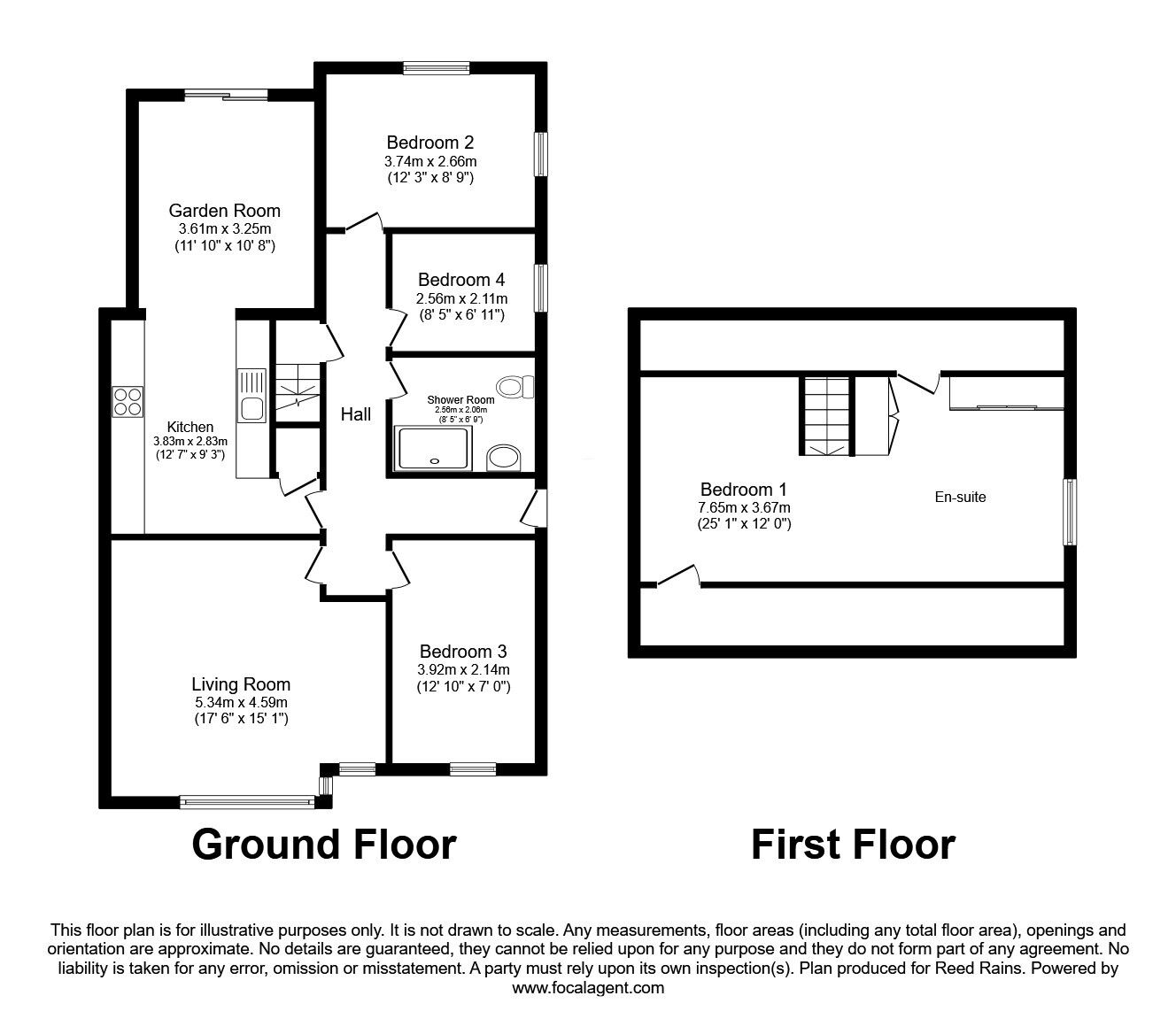 Floorplan of 4 bedroom Semi Detached House for sale, Wheatfield Road, Widnes, Merseyside, WA8