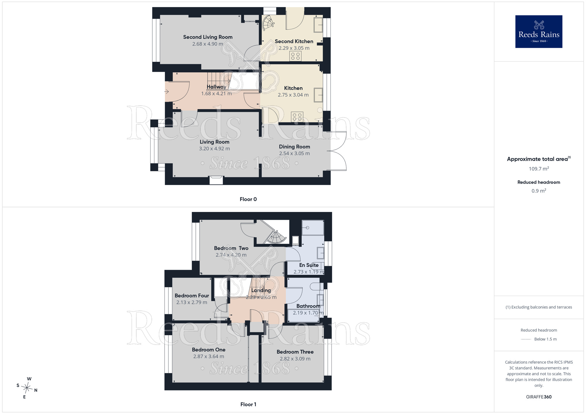 Floorplan of 4 bedroom Detached House for sale, Dorchester Park, Runcorn, Cheshire, WA7