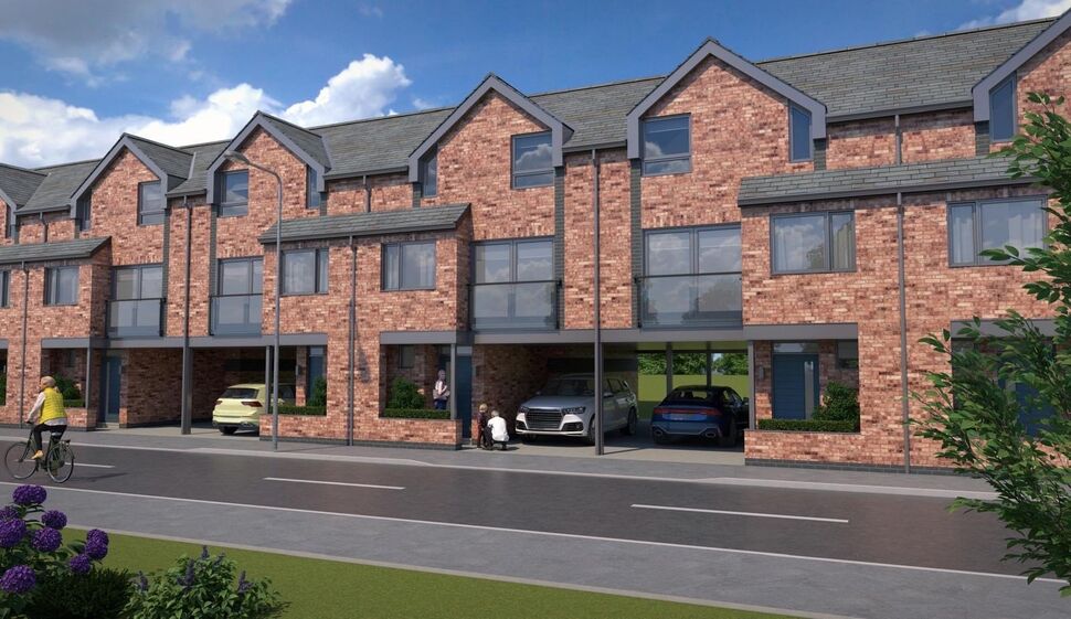 Main image of 3 bedroom End Terrace House for sale, Plot 1, Percival Lane, Cheshire, WA7