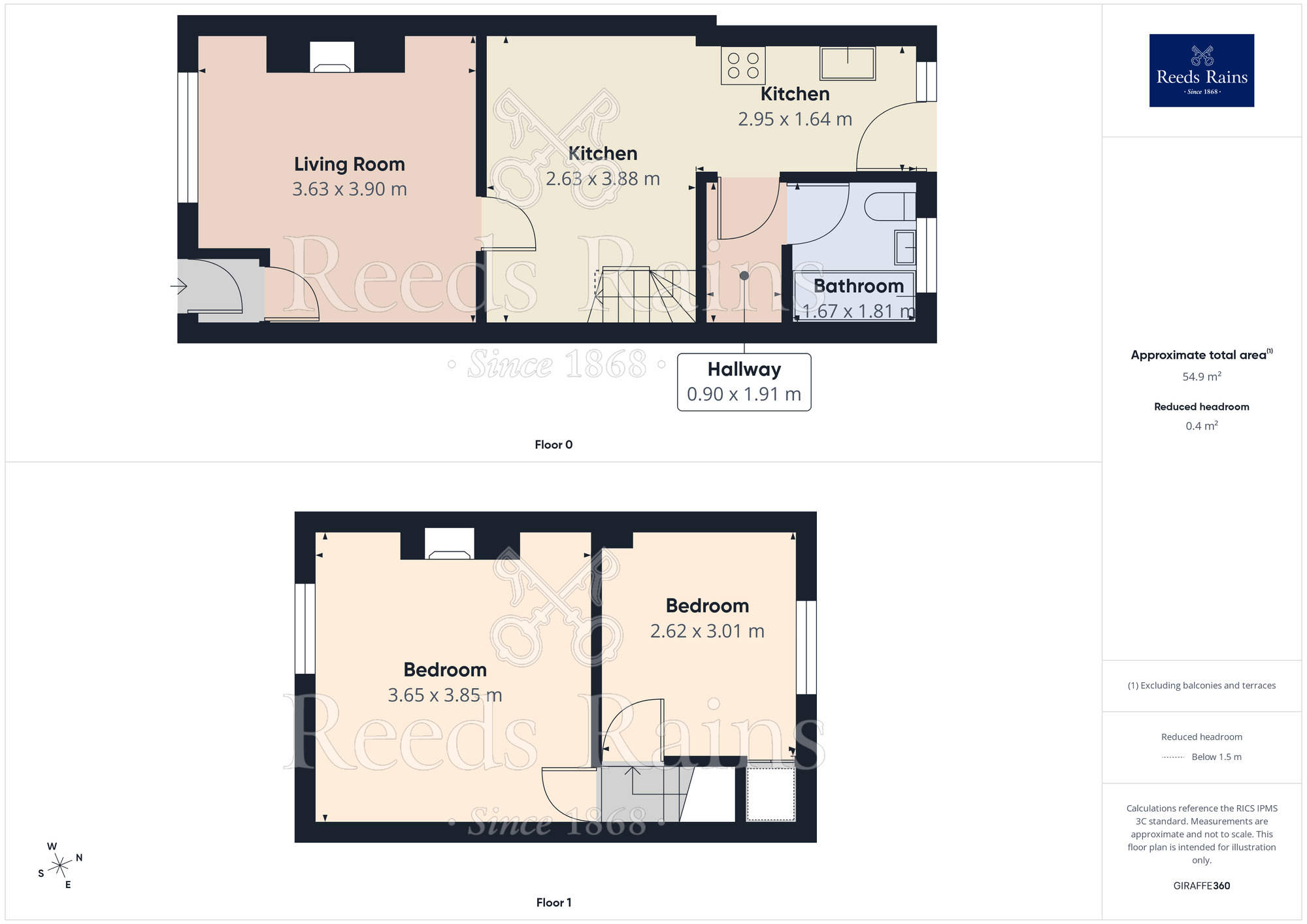 Floorplan of 2 bedroom Mid Terrace House for sale, Dundalk Road, Cheshire, WA8