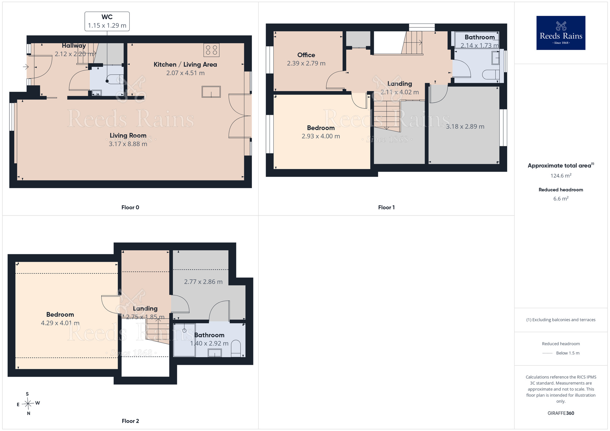 Floorplan of 4 bedroom Detached House for sale, Stepping Stone Mews, Widnes, Cheshire, WA8