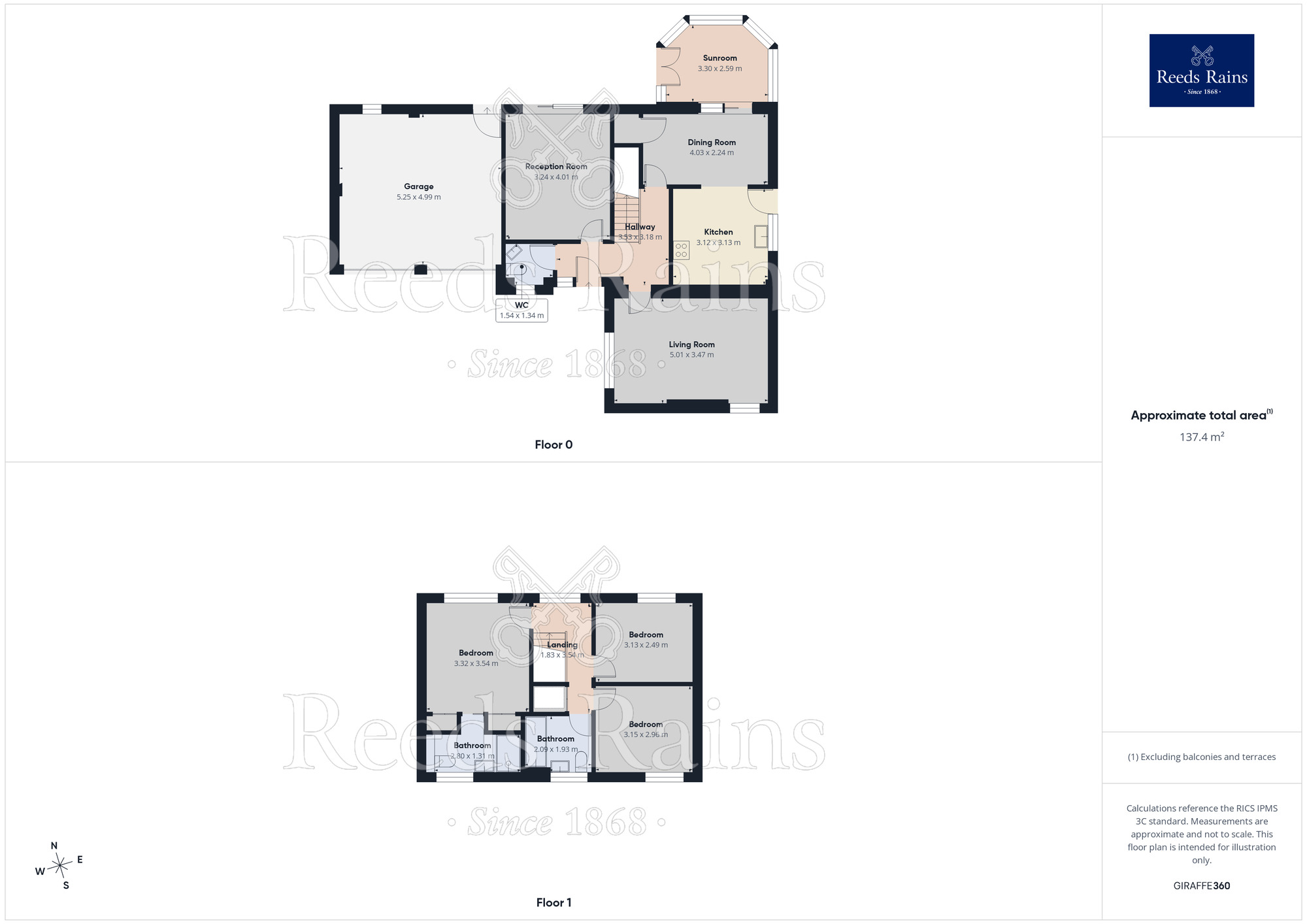 Floorplan of 3 bedroom Detached House for sale, Clanfield Avenue, Widnes, Cheshire, WA8