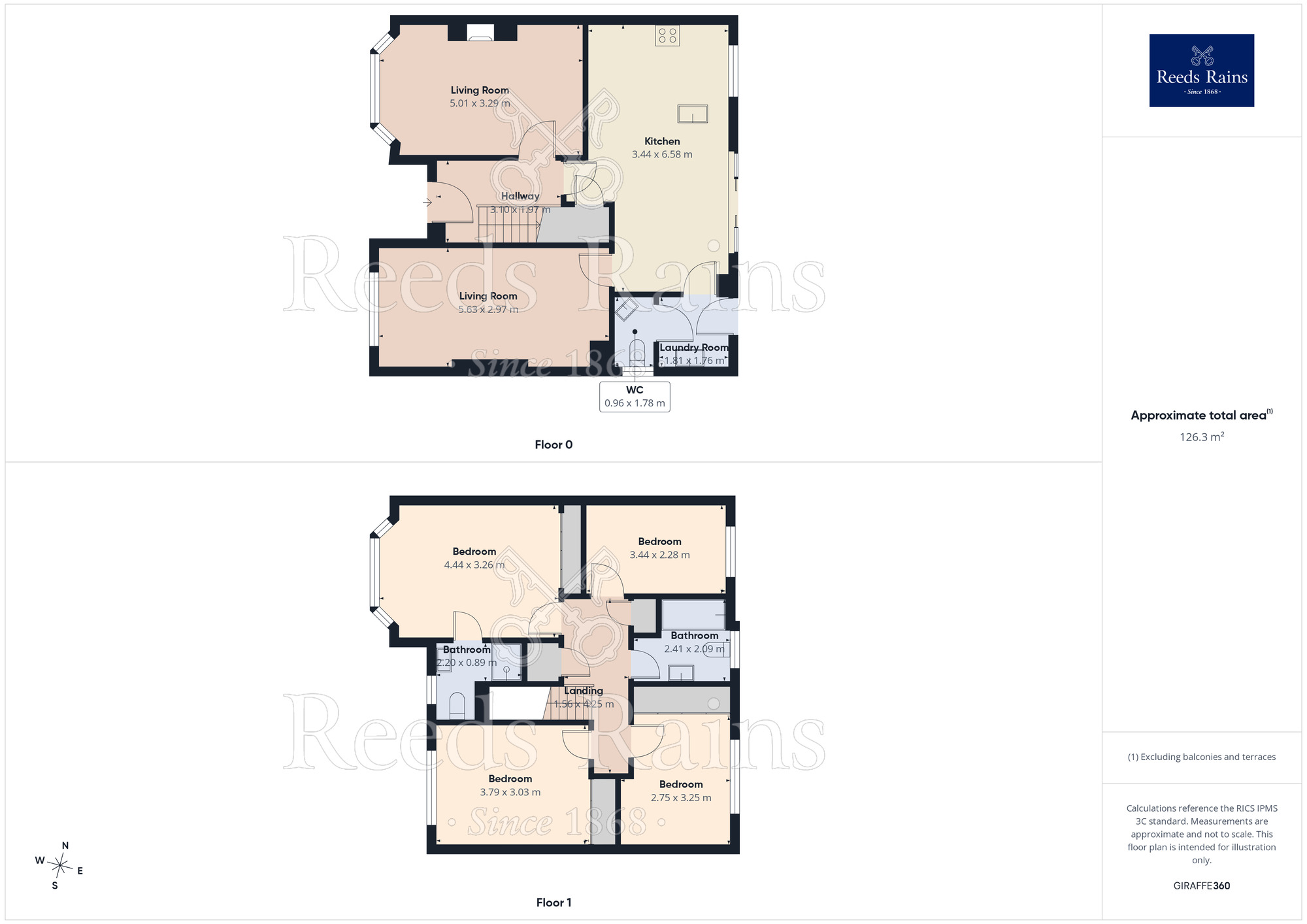 Floorplan of 4 bedroom Detached House for sale, Dorothea Crescent, Widnes, Cheshire, WA8