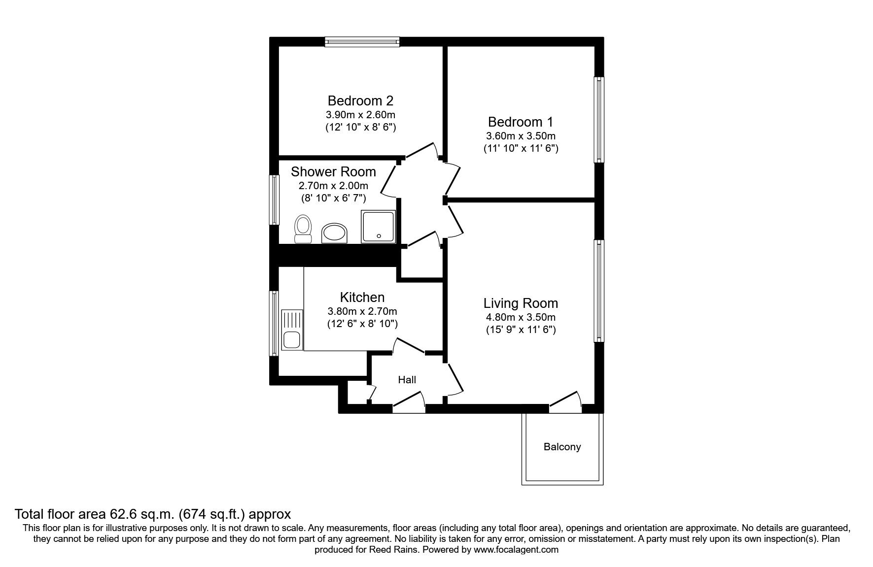 2 bedroom Flat for sale, Delamere Road, Handforth, SK9 £169,950