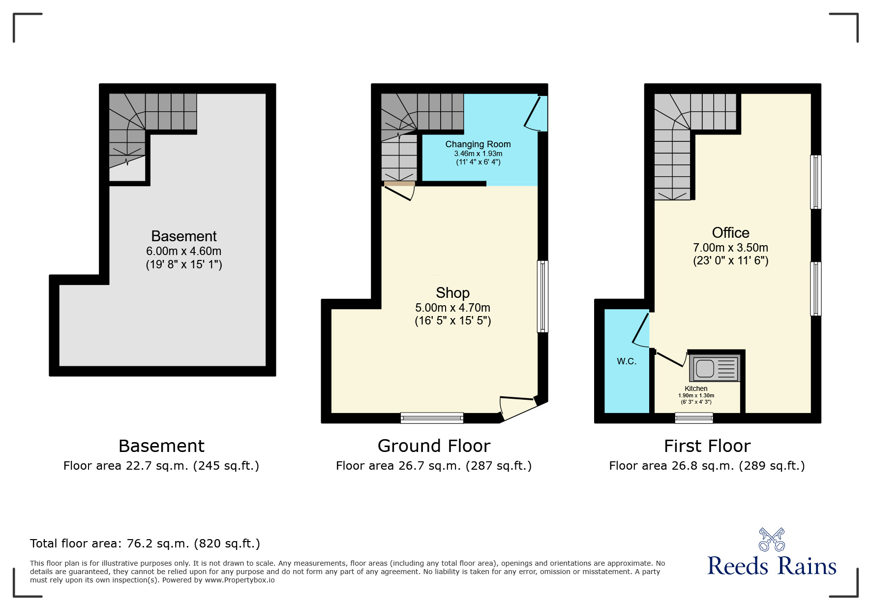 Floorplan of 1 bedroom End Terrace House for sale, Gravel Lane, Wilmslow, Cheshire, SK9