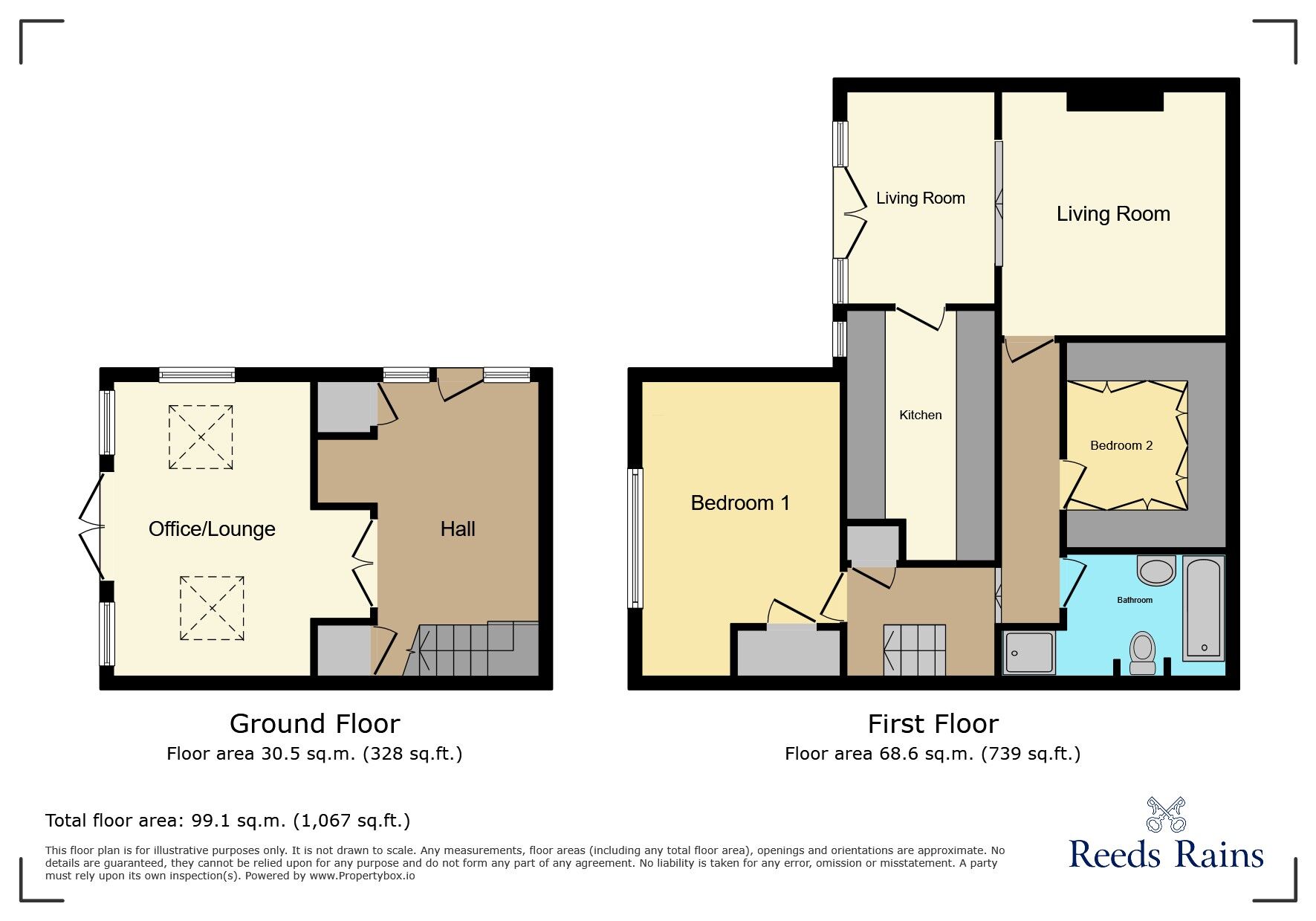 Floorplan of 2 bedroom  Flat to rent, Chapel Lane, Wilmslow, Cheshire, SK9