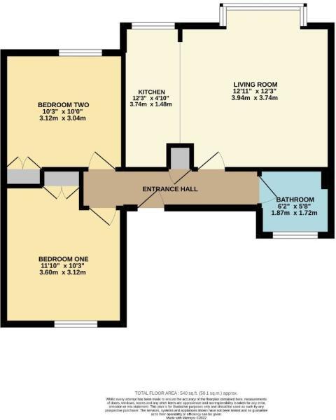 Floorplan of 2 bedroom  Flat for sale, Davey Lane, Alderley Edge, Cheshire, SK9