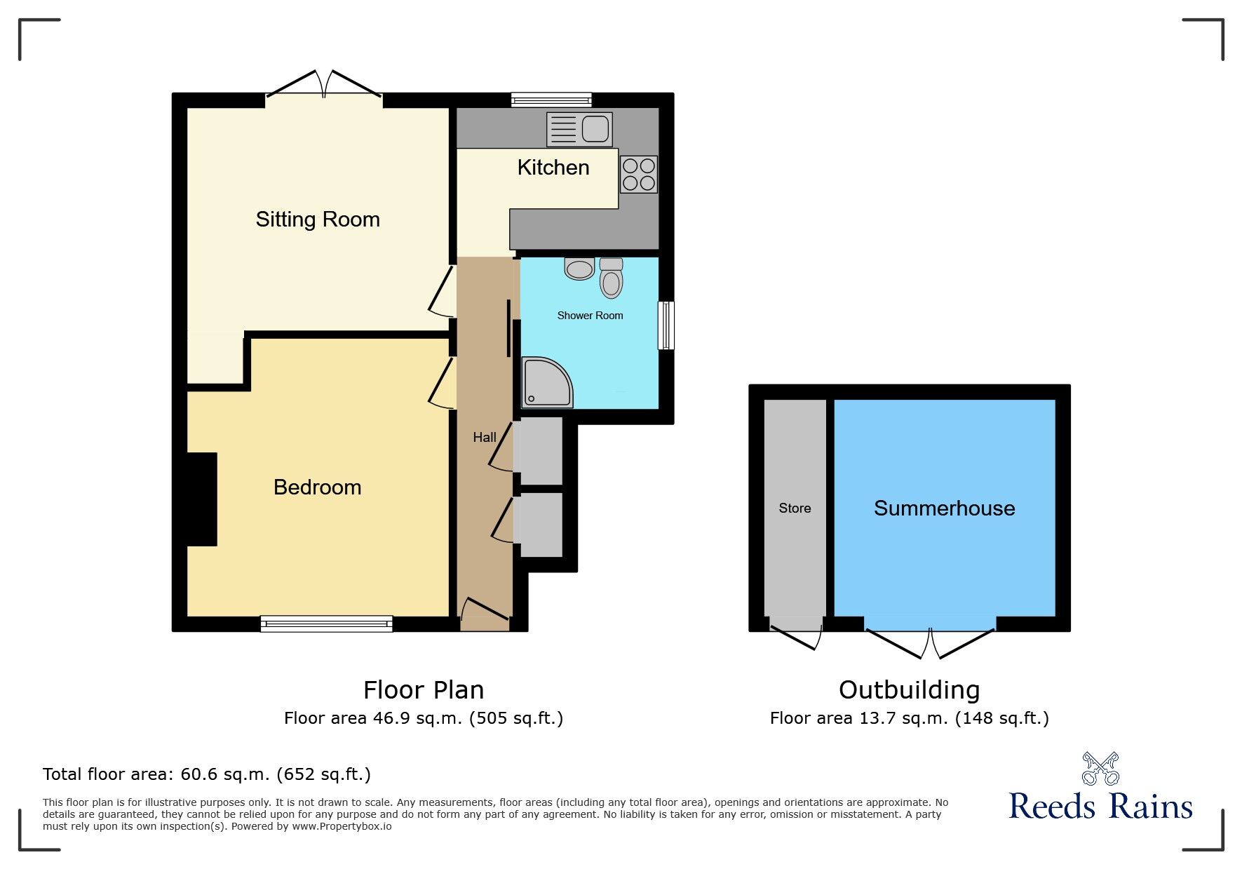 Floorplan of 1 bedroom  House to rent, Barlow Road, Wilmslow, Cheshire, SK9