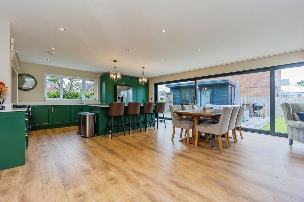 Kitchen / family / dining room