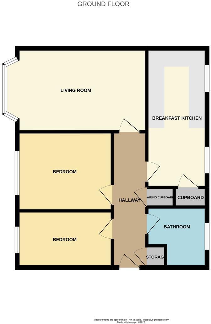 Floorplan of 2 bedroom  Flat to rent, Chamberlain Drive, Wilmslow, Cheshire, SK9